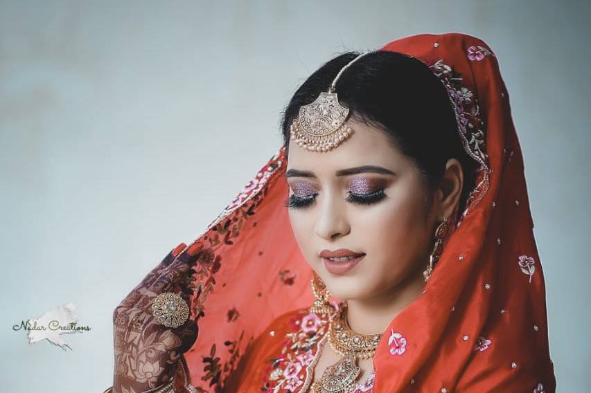 Bridal makeup