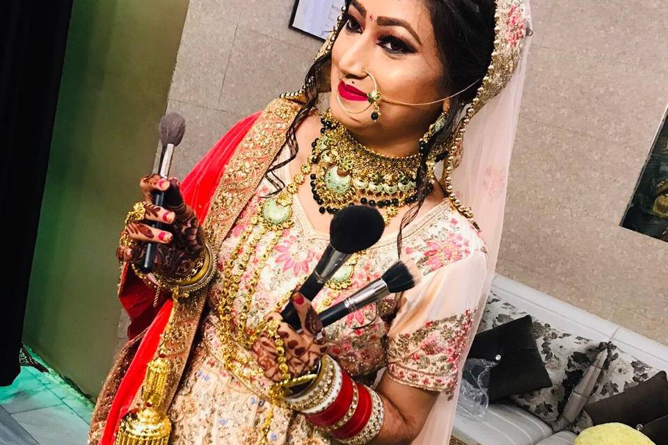 Bridal makeup