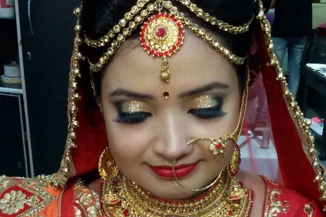 Bridal makeup