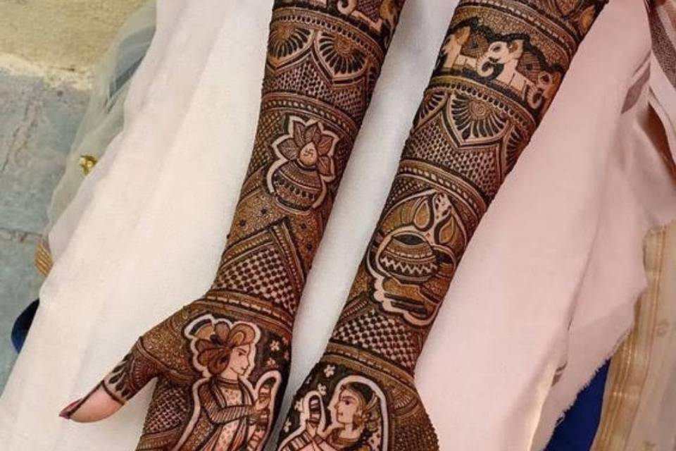 Sanskar Mehendi Art