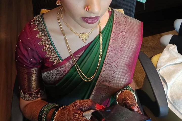 Bridal makeup