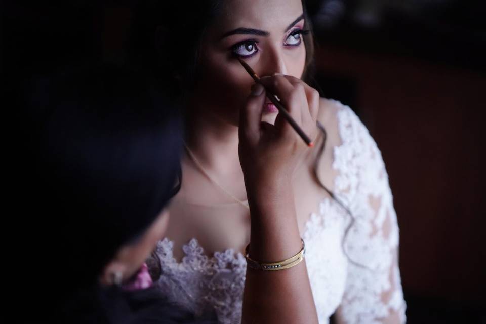 Bridal makeup