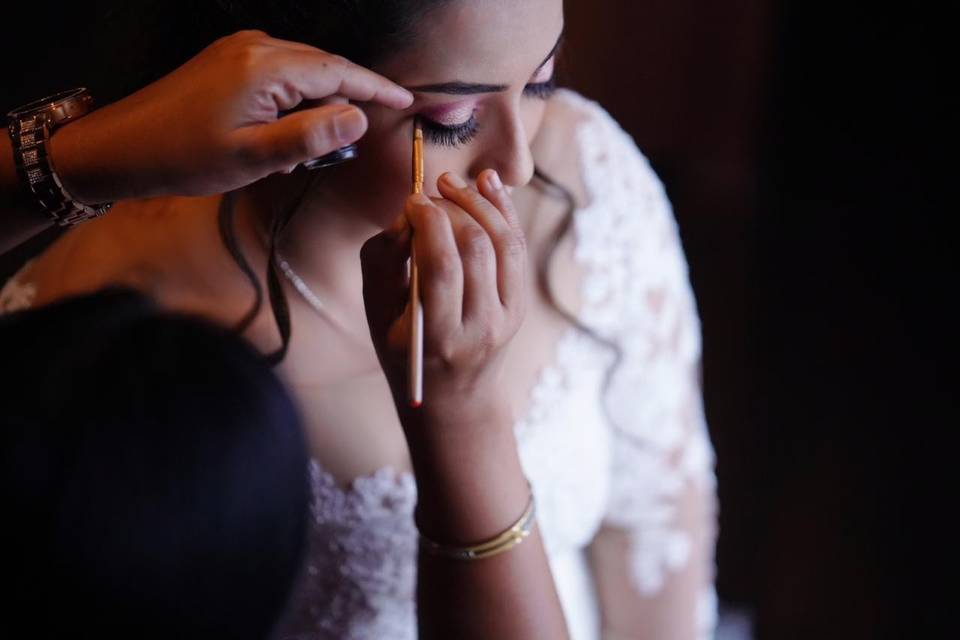 Bridal makeup