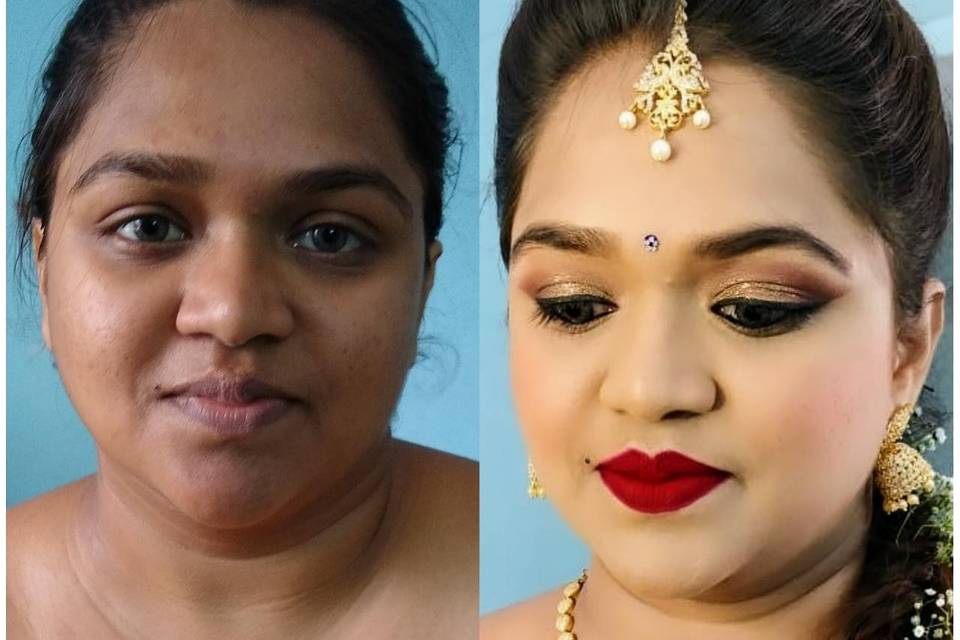 Bridal makeup