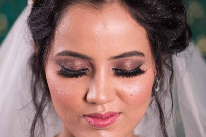 Bridal makeup