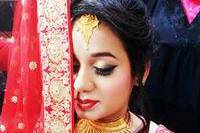 Bridal makeup