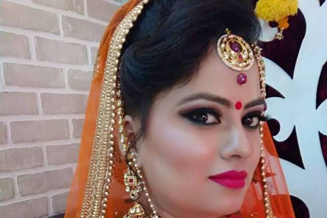 Bridal makeup