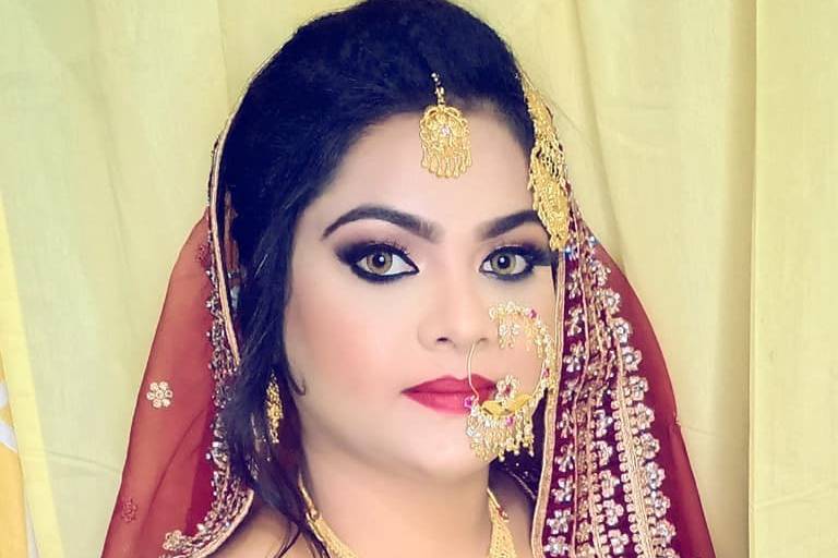 Bridal makeup