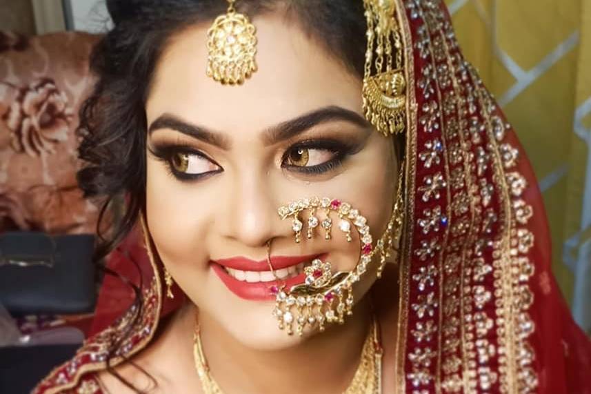 Bridal makeup