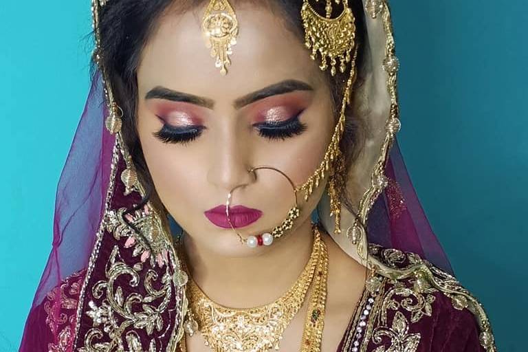 Bridal makeup