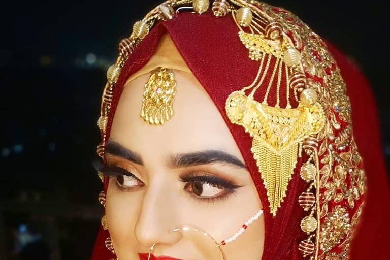 Bridal makeup