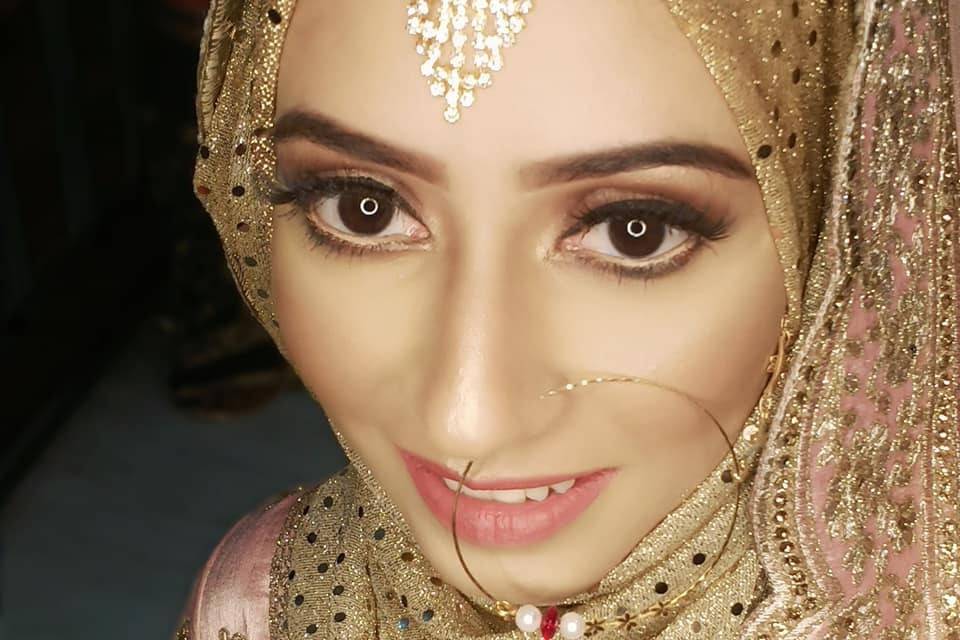 Bridal makeup