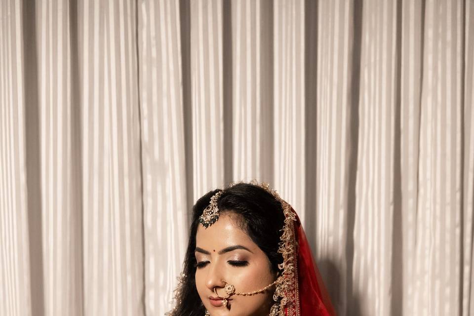 Bridal makeup