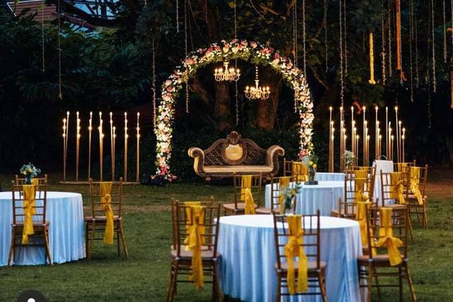 Wedding Dinning at lawns