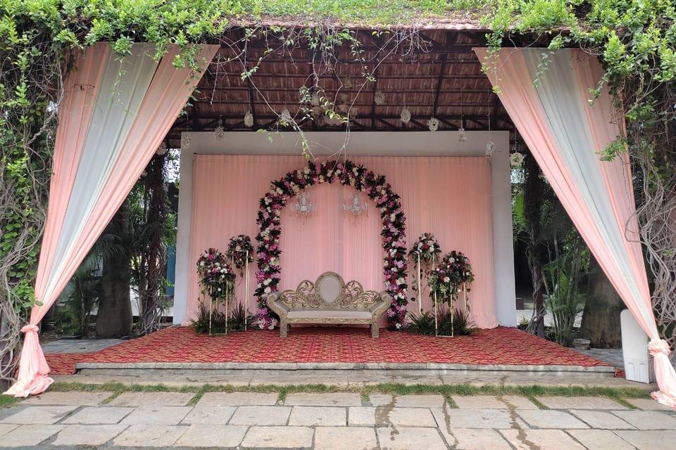 Reception decoration