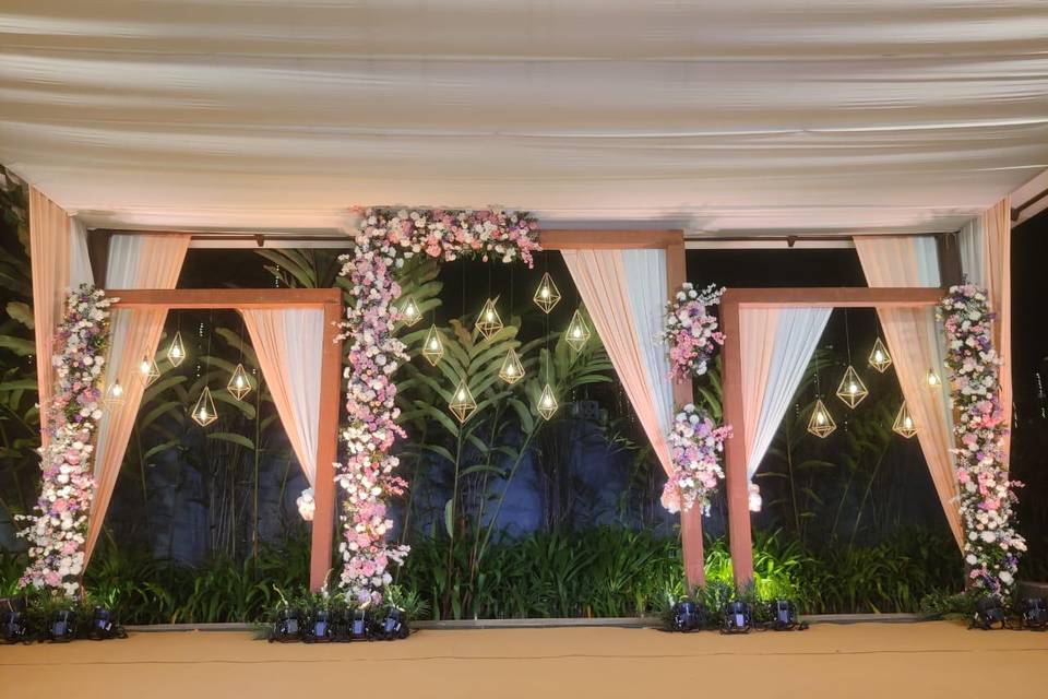 Wedding entrance