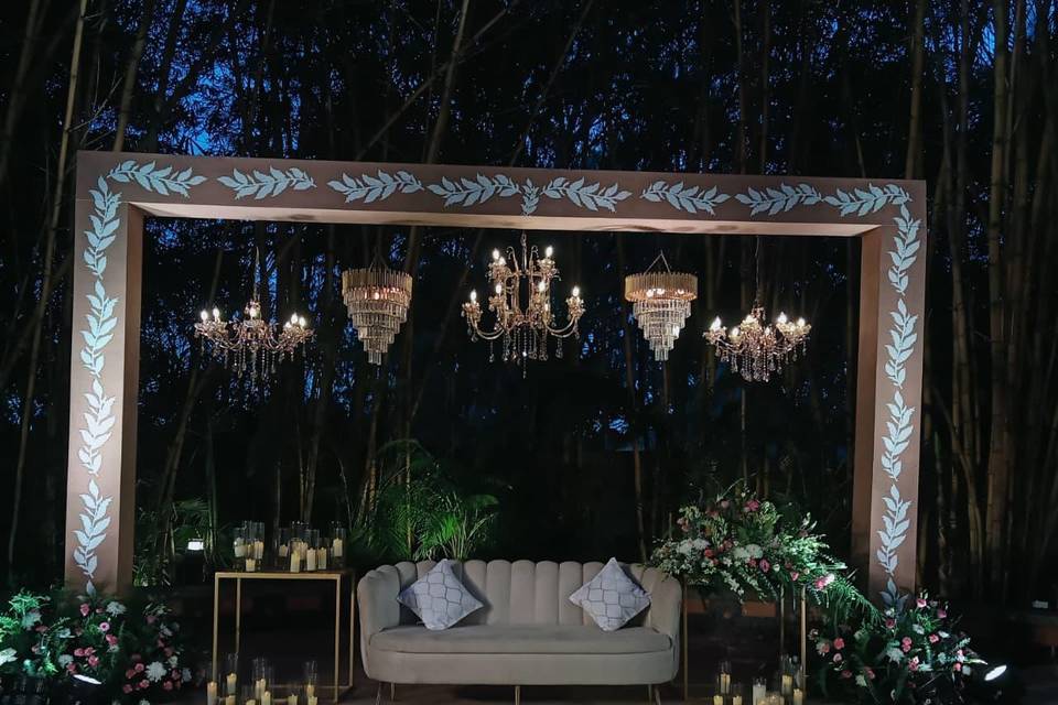 Wedding reception at lawns