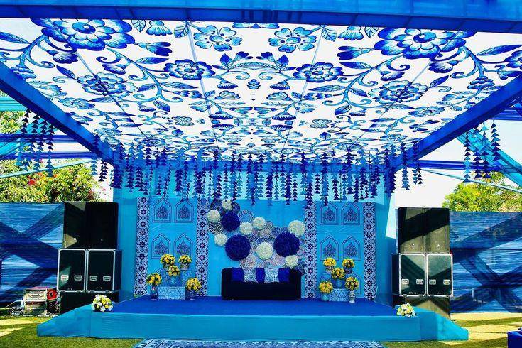 Wedding reception decoration