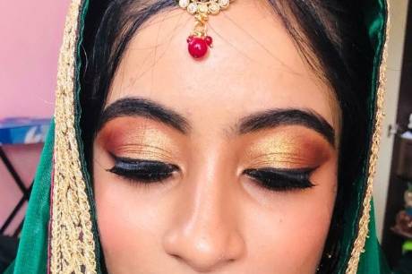 Bridal makeup