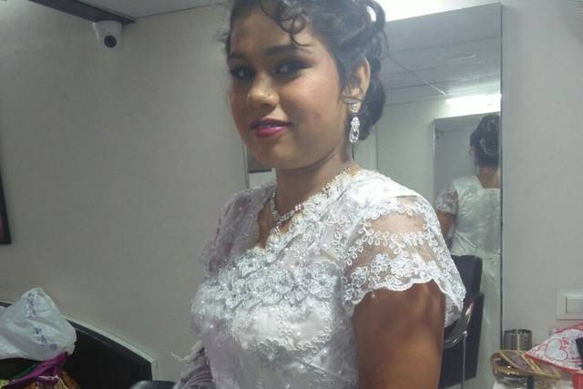 Bridal makeup