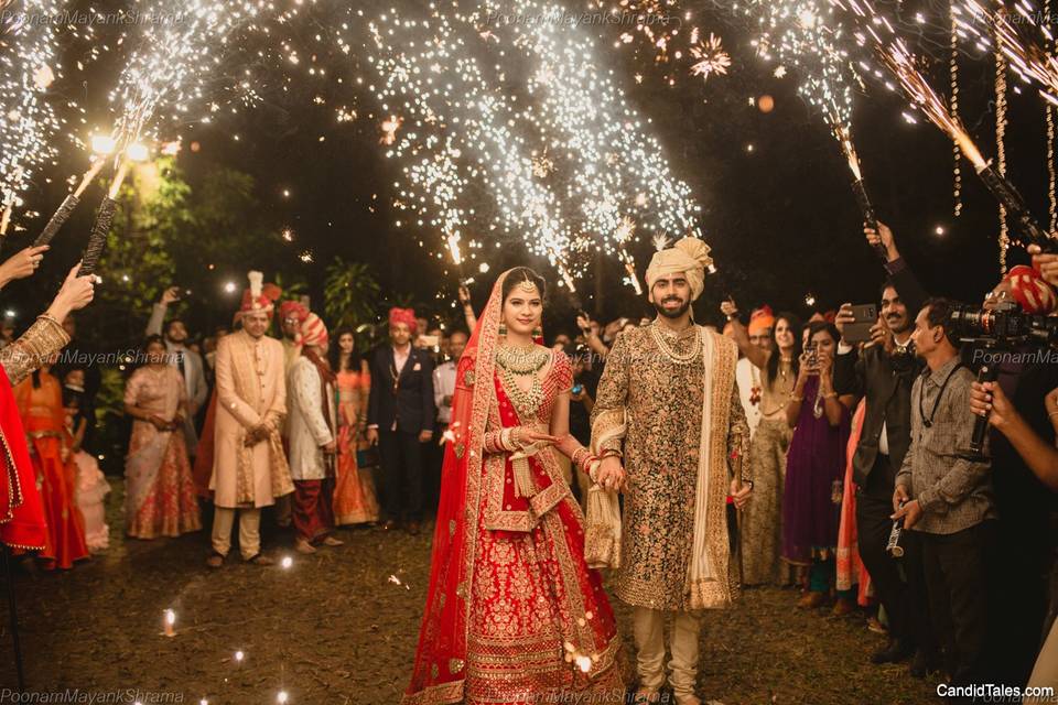 Grand Entry of the Couple