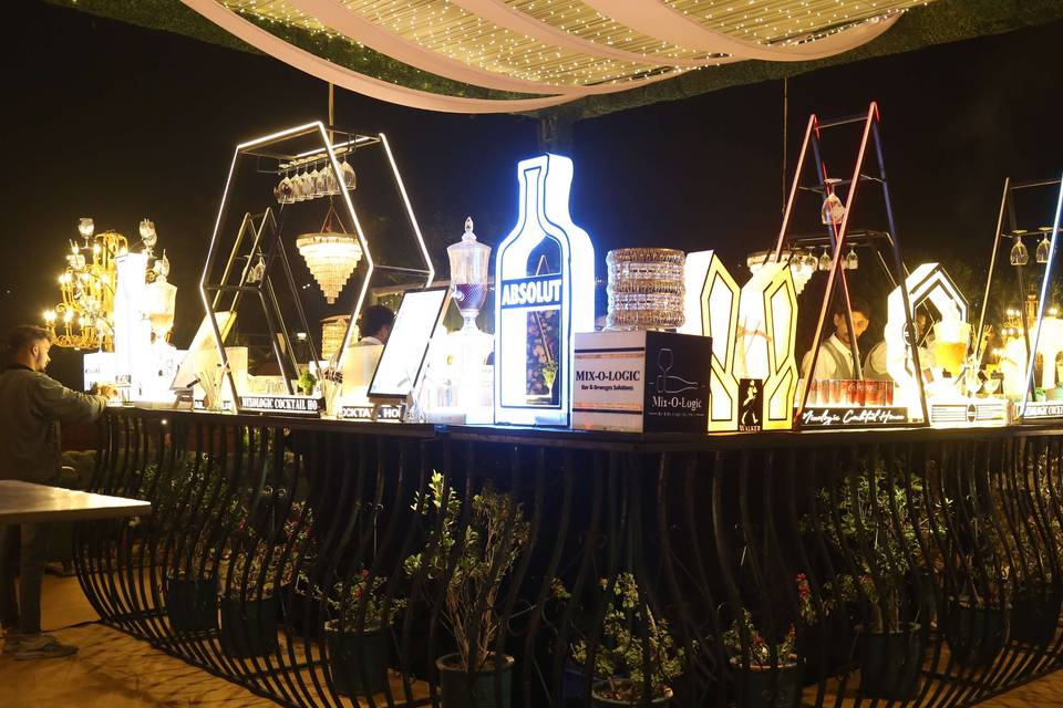 Catering setup