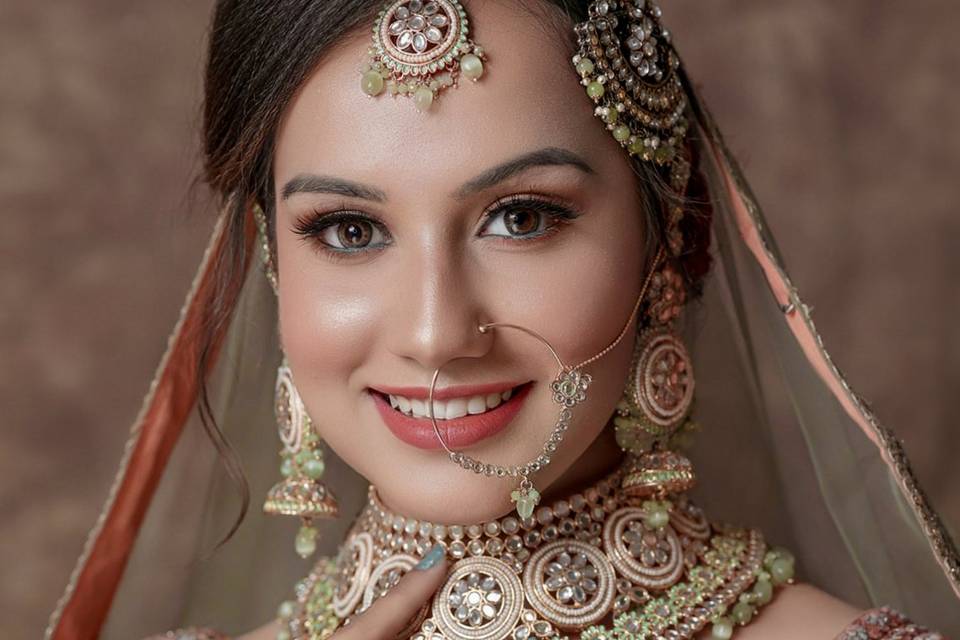 Bridal makeup