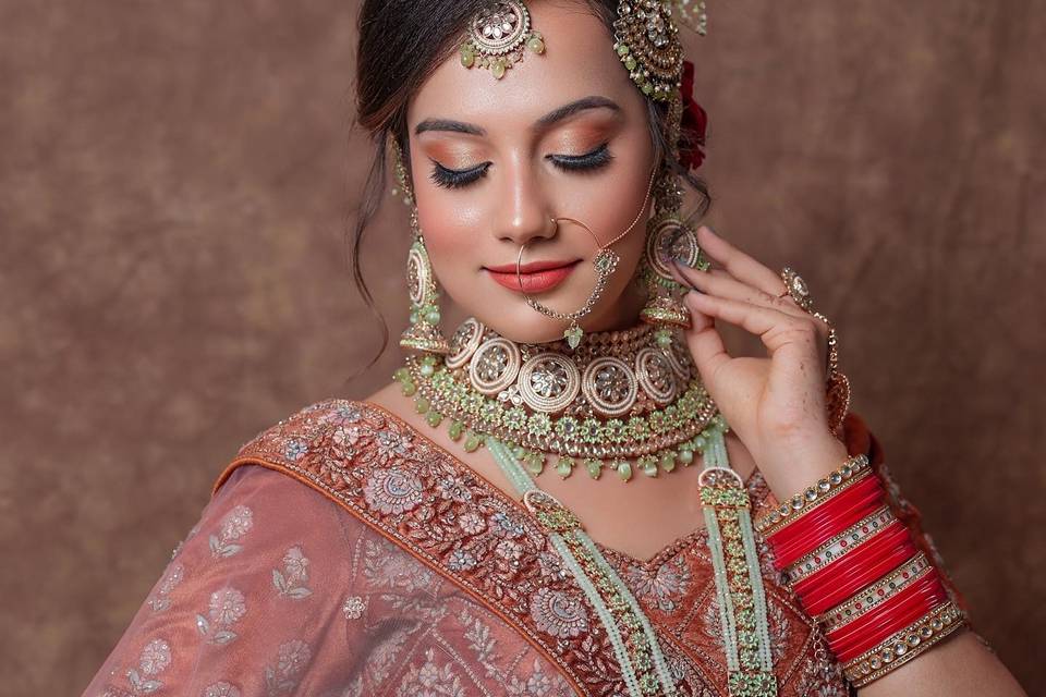 Bridal makeup