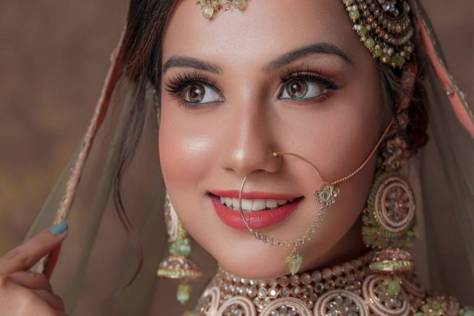 Bridal makeup