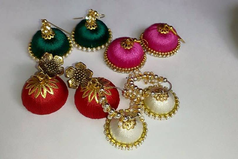 Sai Creative Silk Thread Jewellery