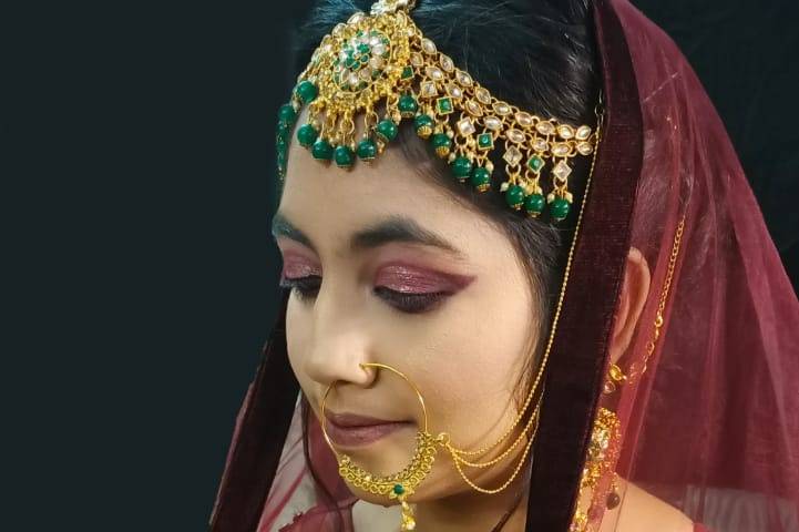 Bridal makeup