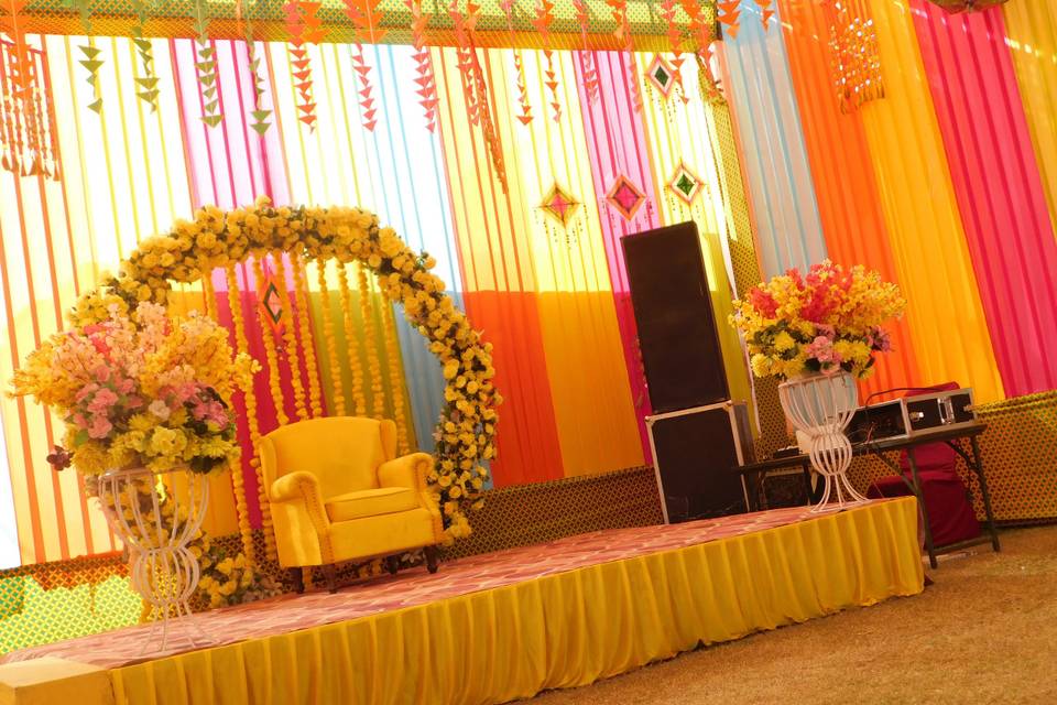 Haldi Theme Decor