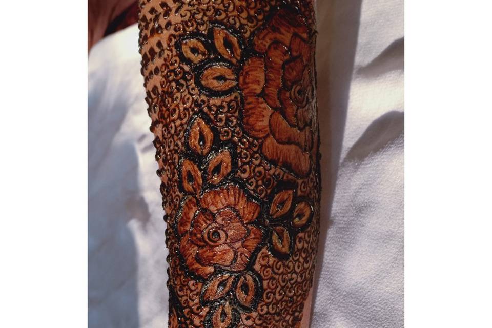 Floral Mehendi