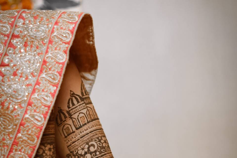 Bridal mehendi