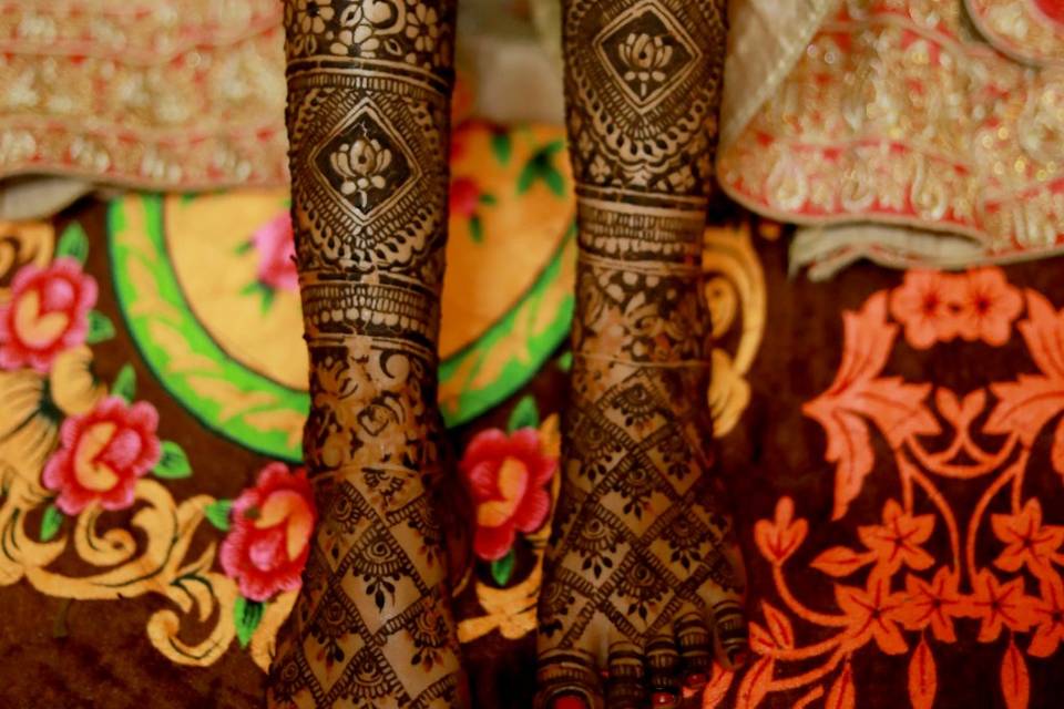 Bridal mehendi