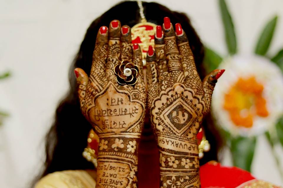 Bridal mehendi