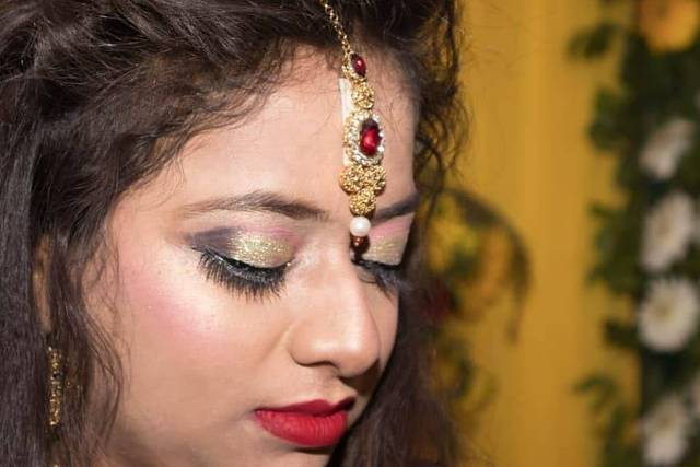 Bridal makeup