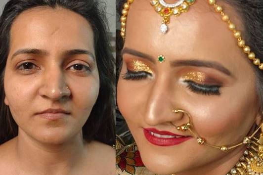 Bridal makeup