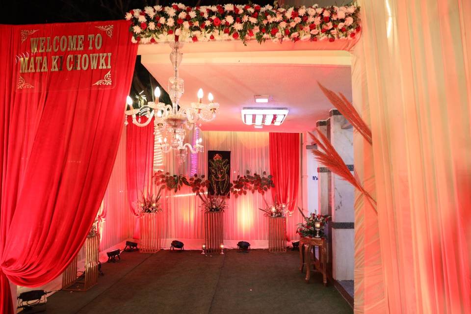 Entrance decor