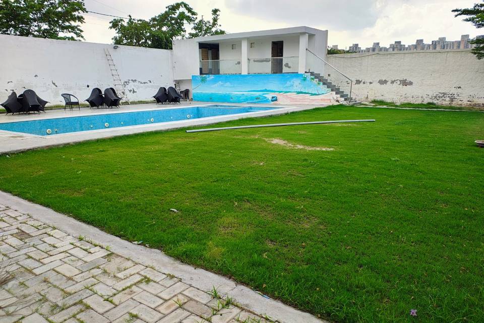 Lawn area