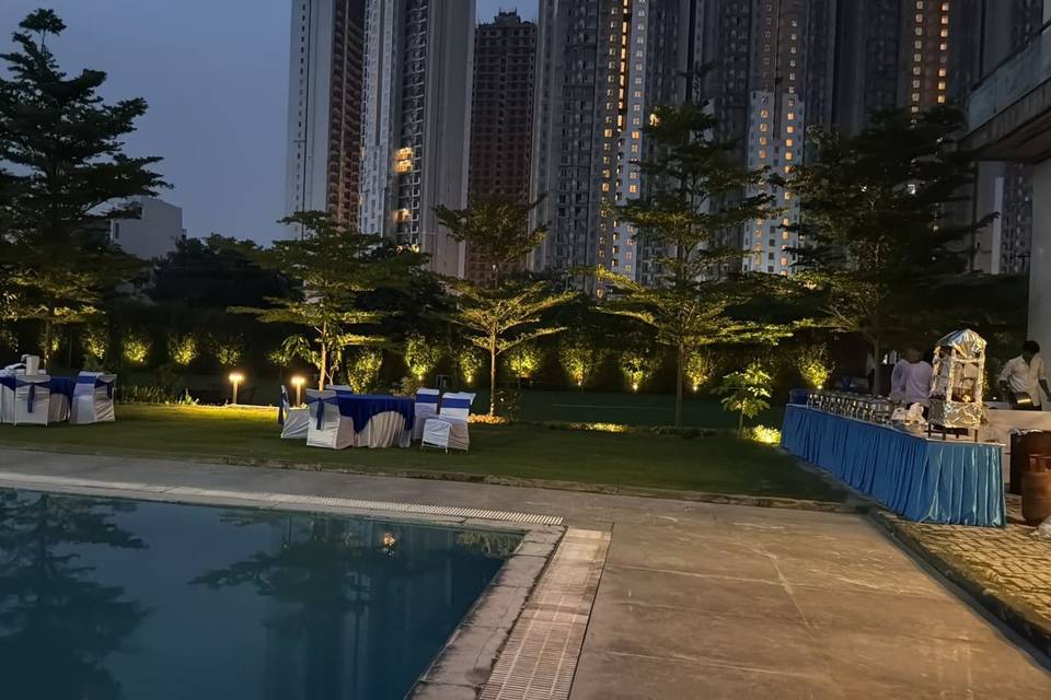 Poolside