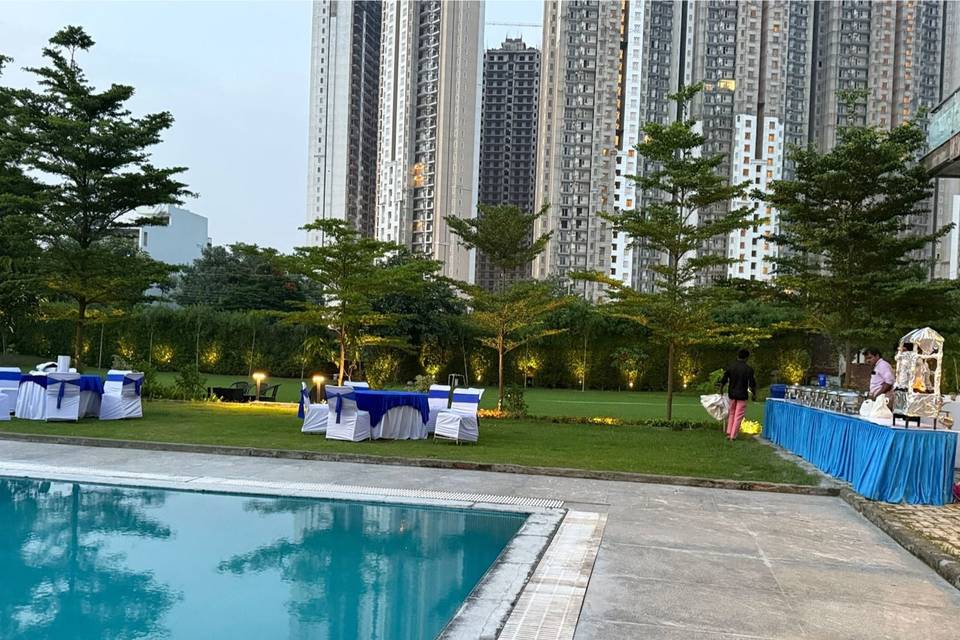 Poolside