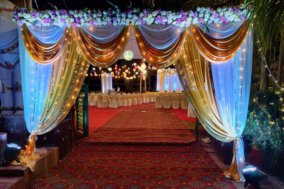 Entrance decor