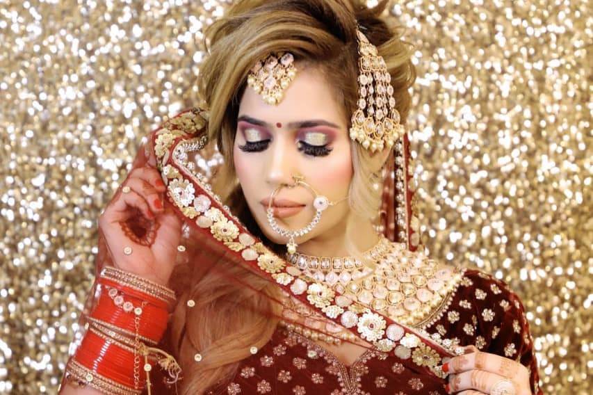 Bridal makeup