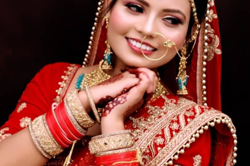 Bridal makeup