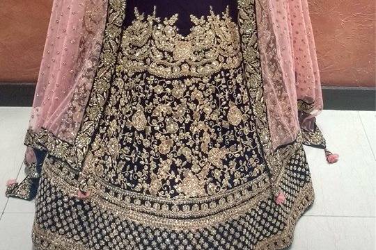 Bridal lehenga