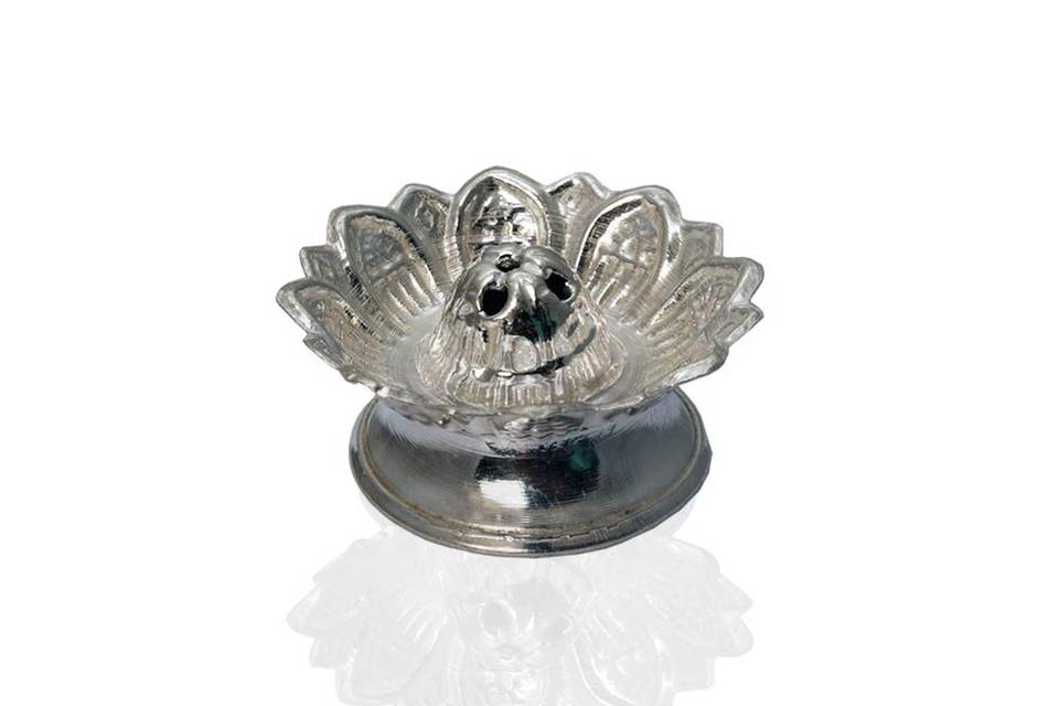 Silver Agarvathi stand