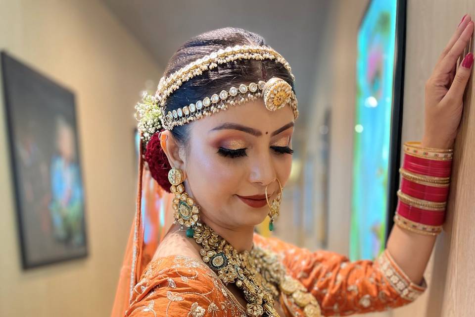 Bridal makeup