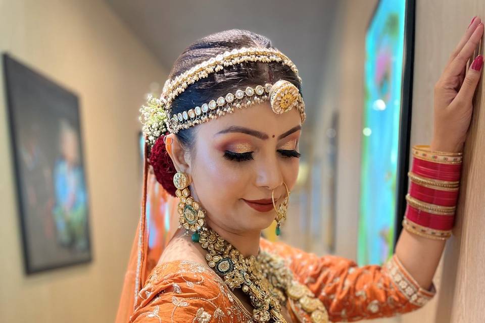 Bridal makeup