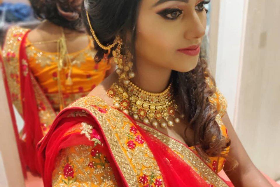 Bridal makeup